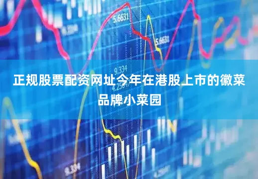 正规股票配资网址今年在港股上市的徽菜品牌小菜园