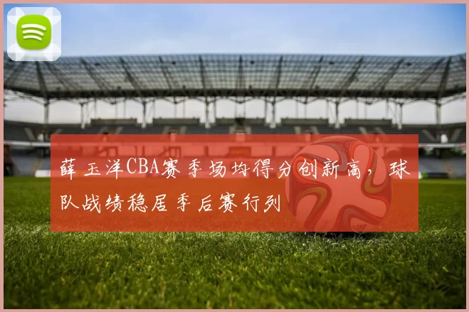薛玉洋CBA赛季场均得分创新高,球队战绩稳居季后赛行列