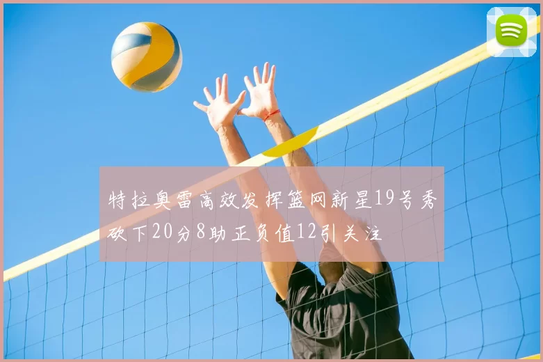 特拉奥雷高效发挥篮网新星19号秀砍下20分8助正负值12引关注
