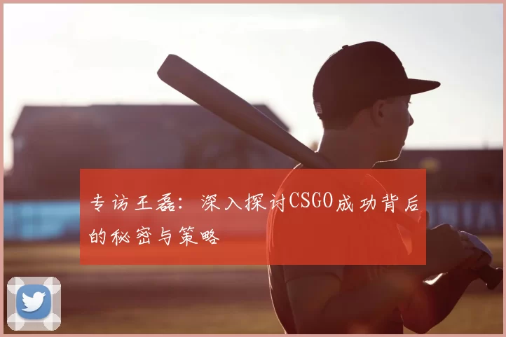 专访王磊：深入探讨CSGO成功背后的秘密与策略